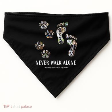 Brown Paws Dog Rescue USA-Made Doggie Bandana