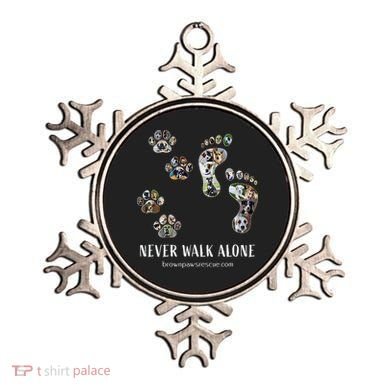 Brown Paws Dog Rescue Ornament