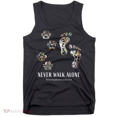 Brown Paws Dog Rescue Tank Top