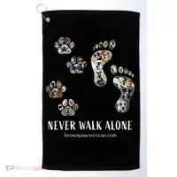 Brown Paws Dog Rescue Golf Towel thumb 0