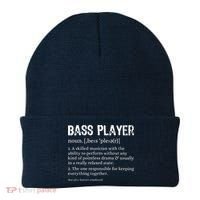 Bass Player Definition Bassist Gift For Musicians Beanie thumb 0