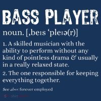 Bass Player Definition Bassist Gift For Musicians Women's Hoodie thumb 2