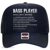 Bass Player Definition Bassist Gift For Musicians Hat thumb 0