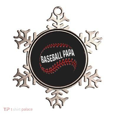 Baseball Papa Dad My Favorite Baseball Player Calls Me Ornament