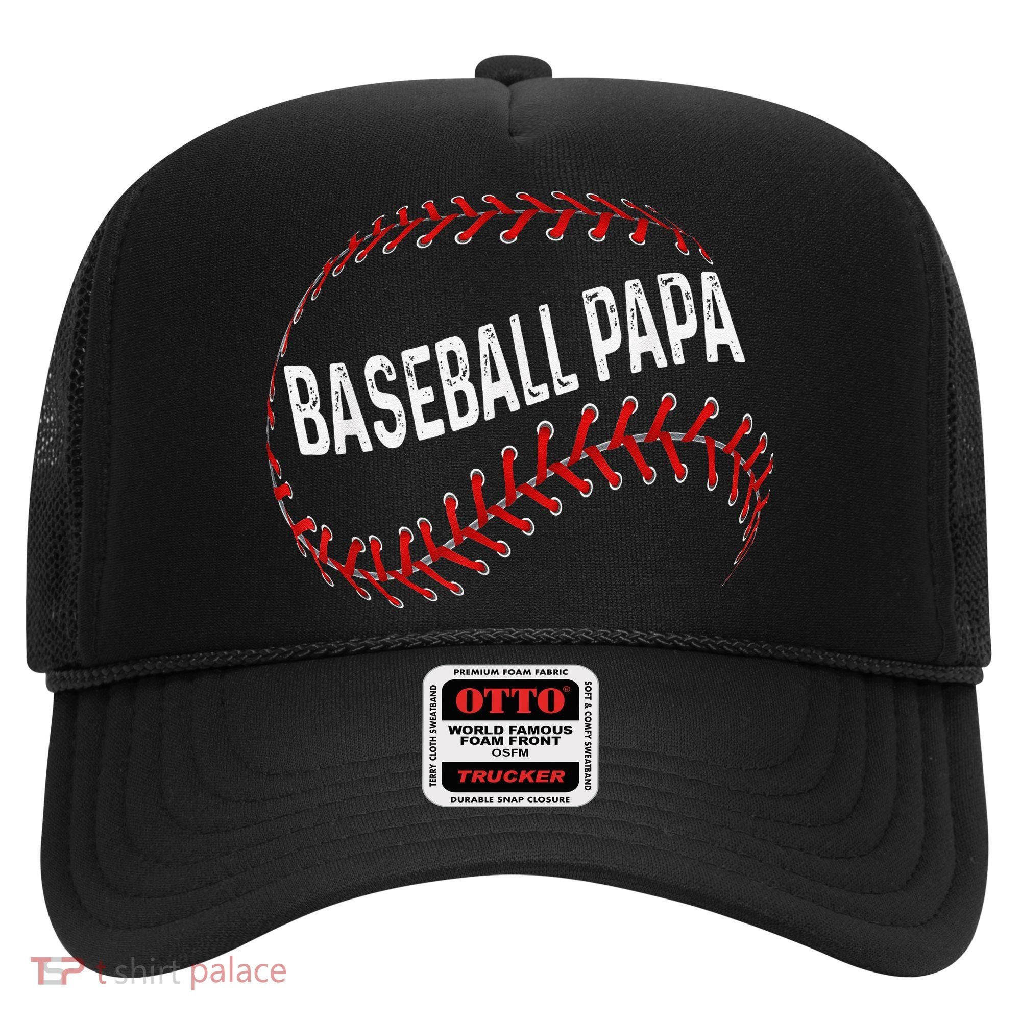 Baseball Papa Dad My Favorite Baseball Player Calls Me Hat