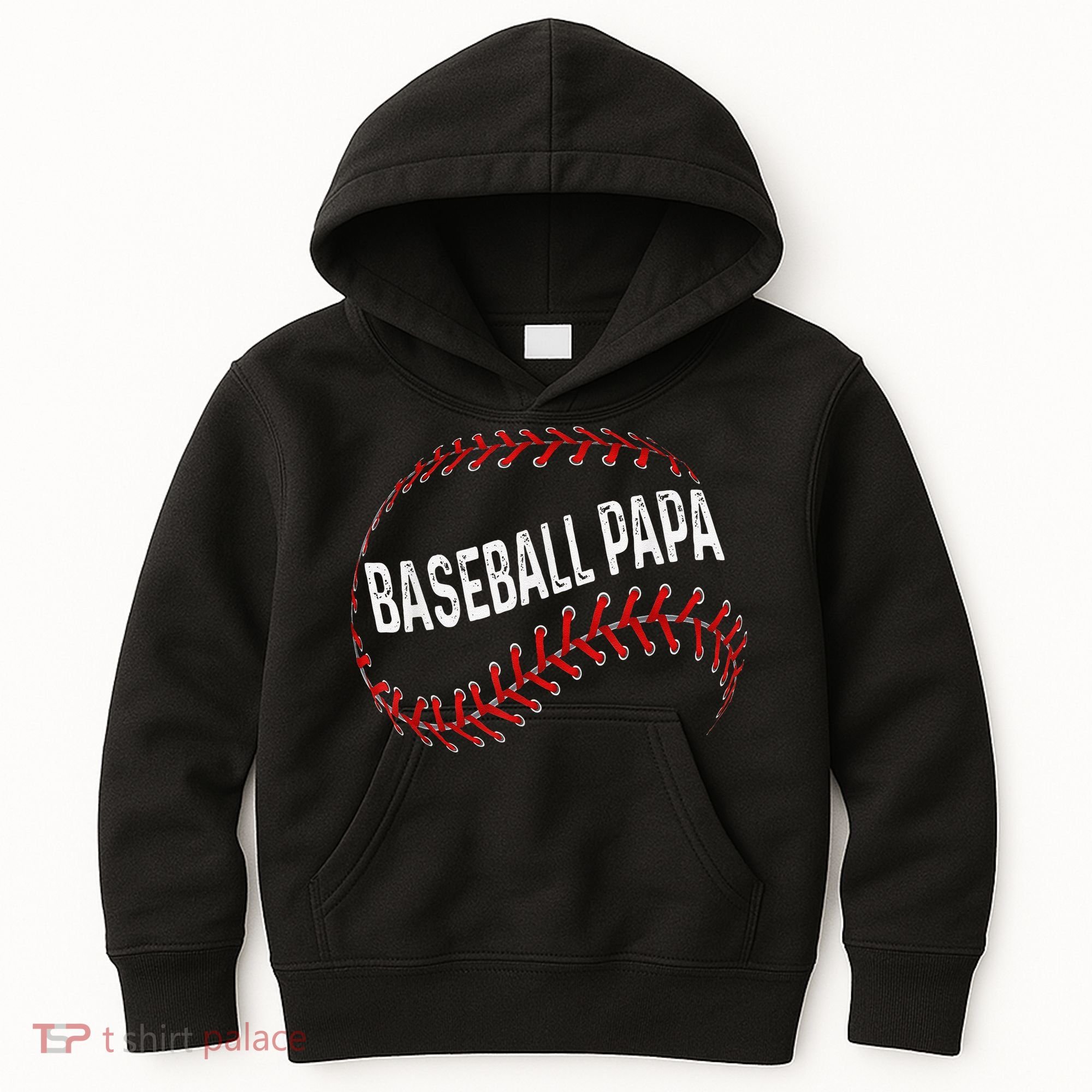 Baseball Papa Dad My Favorite Baseball Player Calls Me Kids Hoodie