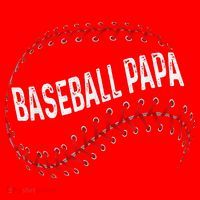 Baseball Papa Dad My Favorite Baseball Player Calls Me Santa Hat thumb 1