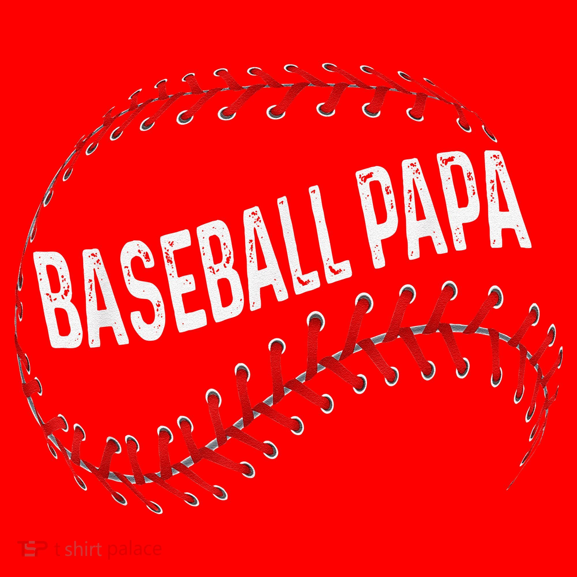 Baseball Papa Dad My Favorite Baseball Player Calls Me Santa Hat