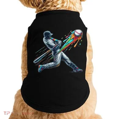 Baseball Player Drip Doggie Tank
