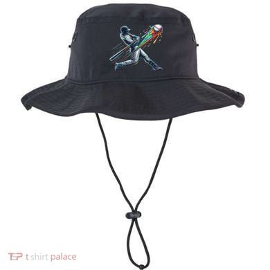 Baseball Player Drip Bucket Hat