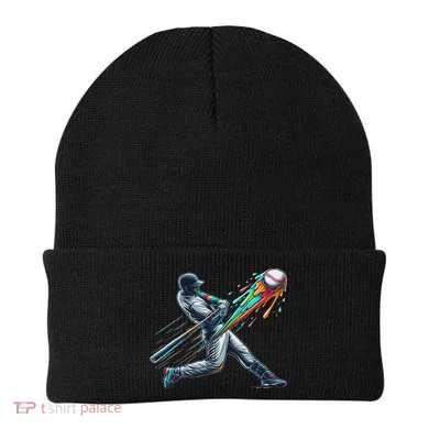 Baseball Player Drip Beanie
