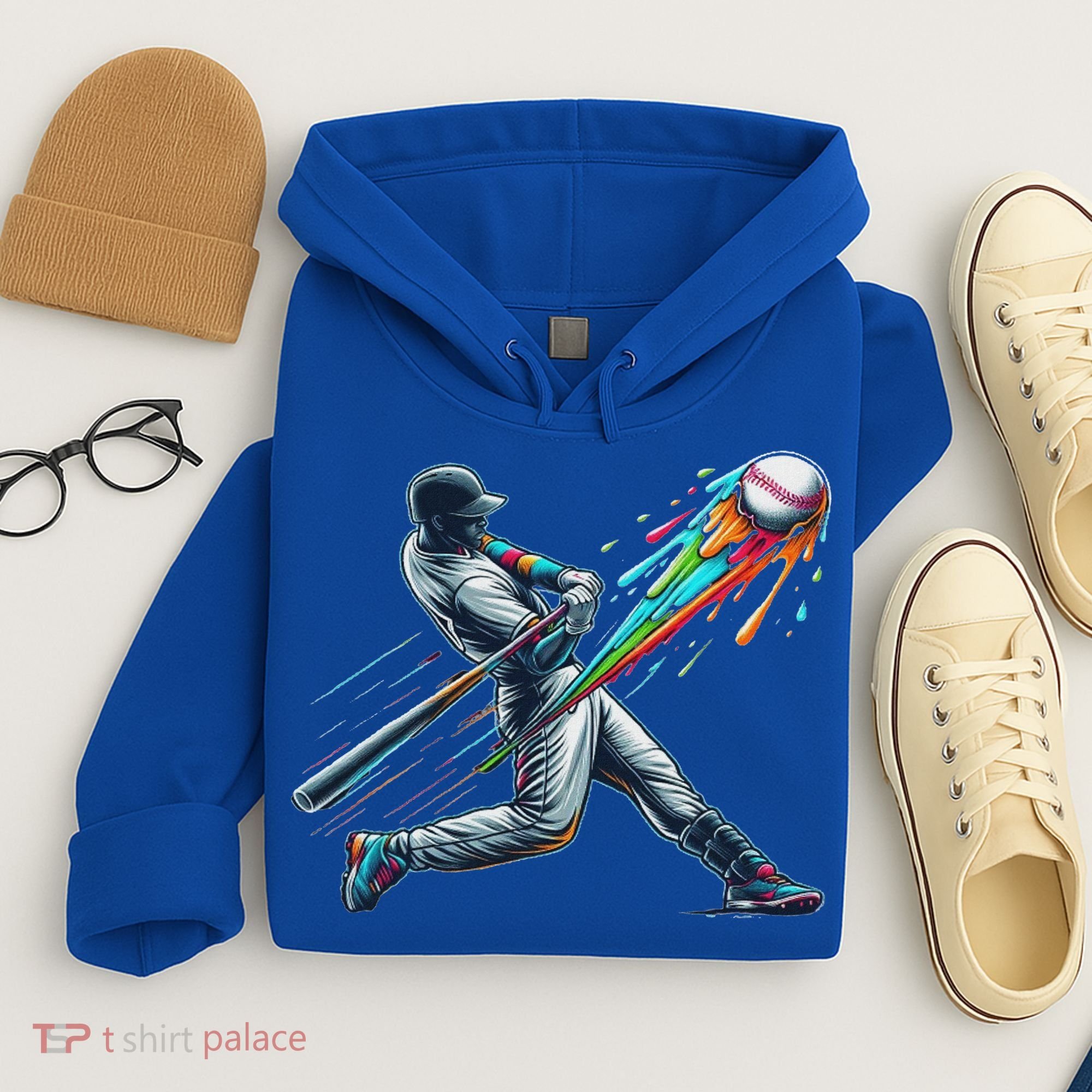 Baseball Player Drip Hoodie