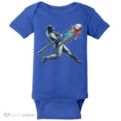 Baseball Player Drip Baby Bodysuit