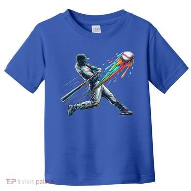 Baseball Player Drip Toddler T-Shirt