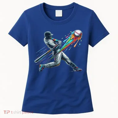 Baseball Player Drip Women's T-Shirt