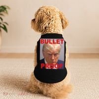 Bullet Proof Donald Trump 2024 Election Strong Doggie Tank thumb 2