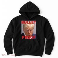 Bullet Proof Donald Trump 2024 Election Strong Hoodie thumb 0