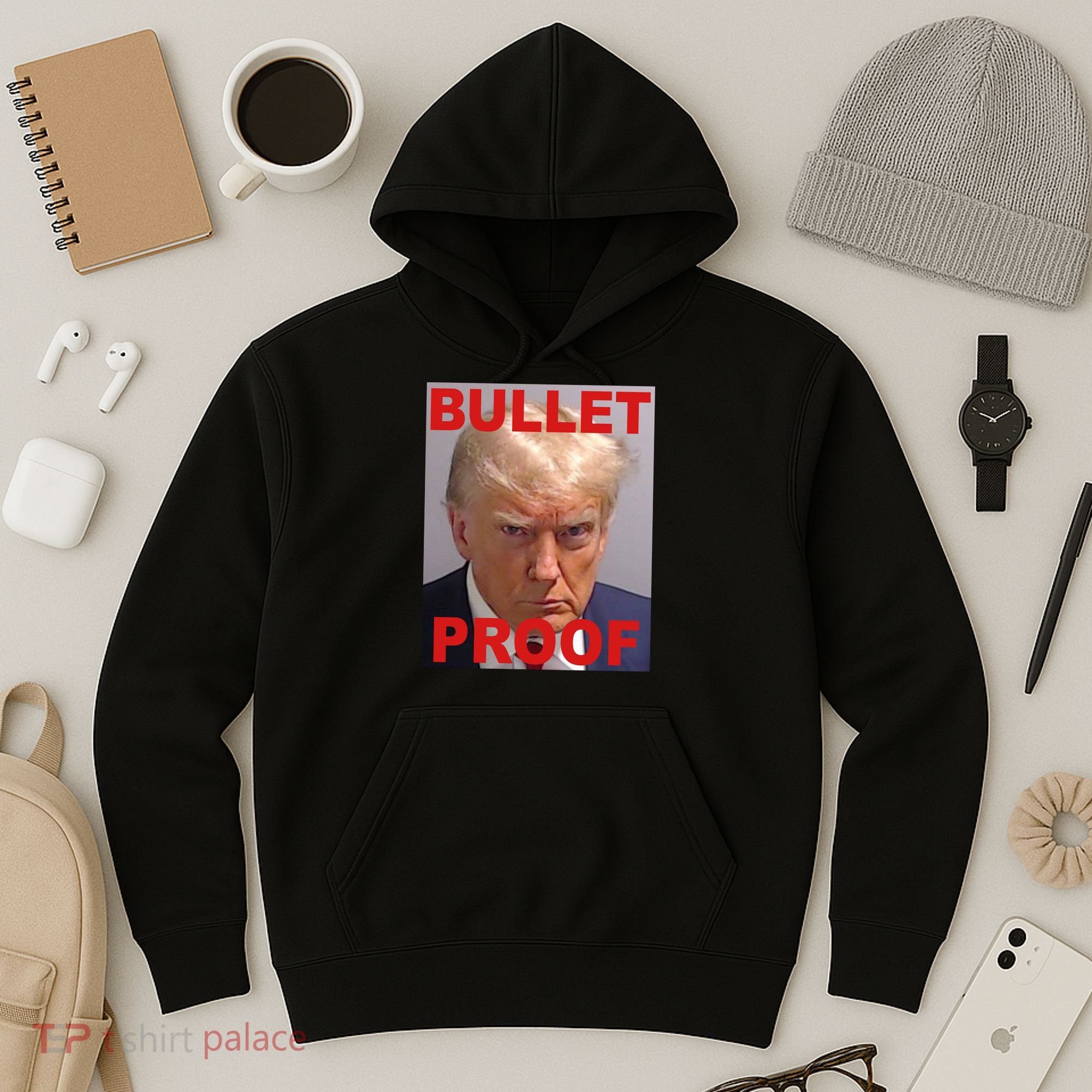 Bullet Proof Donald Trump 2024 Election Strong Hoodie