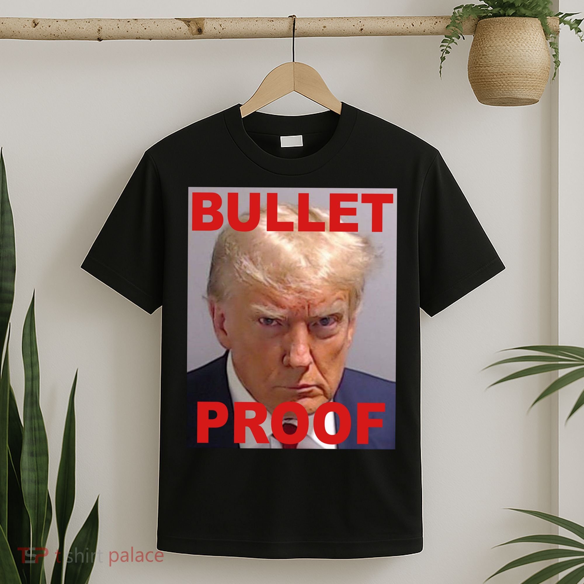 Bullet Proof Donald Trump 2024 Election Strong T-Shirt