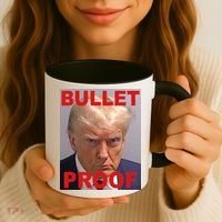 Bullet Proof Donald Trump 2024 Election Strong Coffee Mug thumb 3
