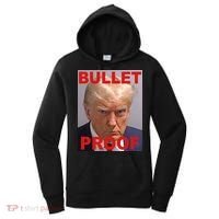Bullet Proof Donald Trump 2024 Election Strong Women's Hoodie thumb 0