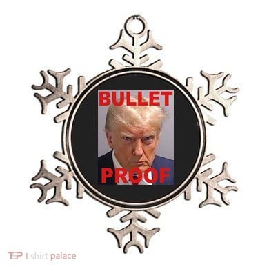 Bullet Proof Donald Trump 2024 Election Strong Ornament