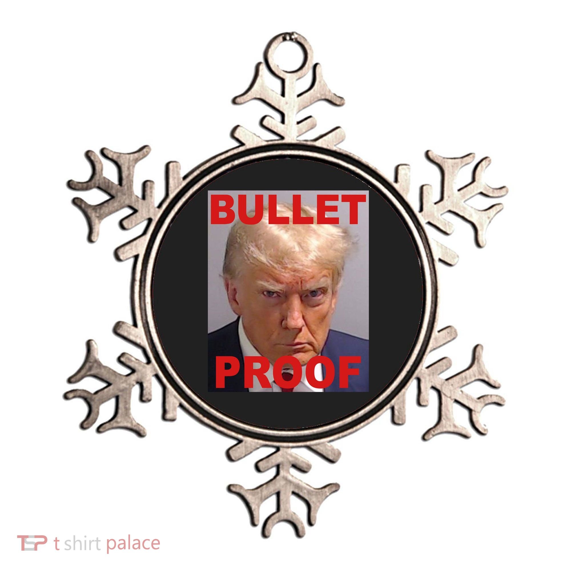 Bullet Proof Donald Trump 2024 Election Strong Ornament