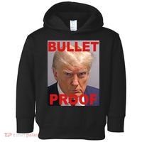 Bullet Proof Donald Trump 2024 Election Strong Toddler Hoodie thumb 0