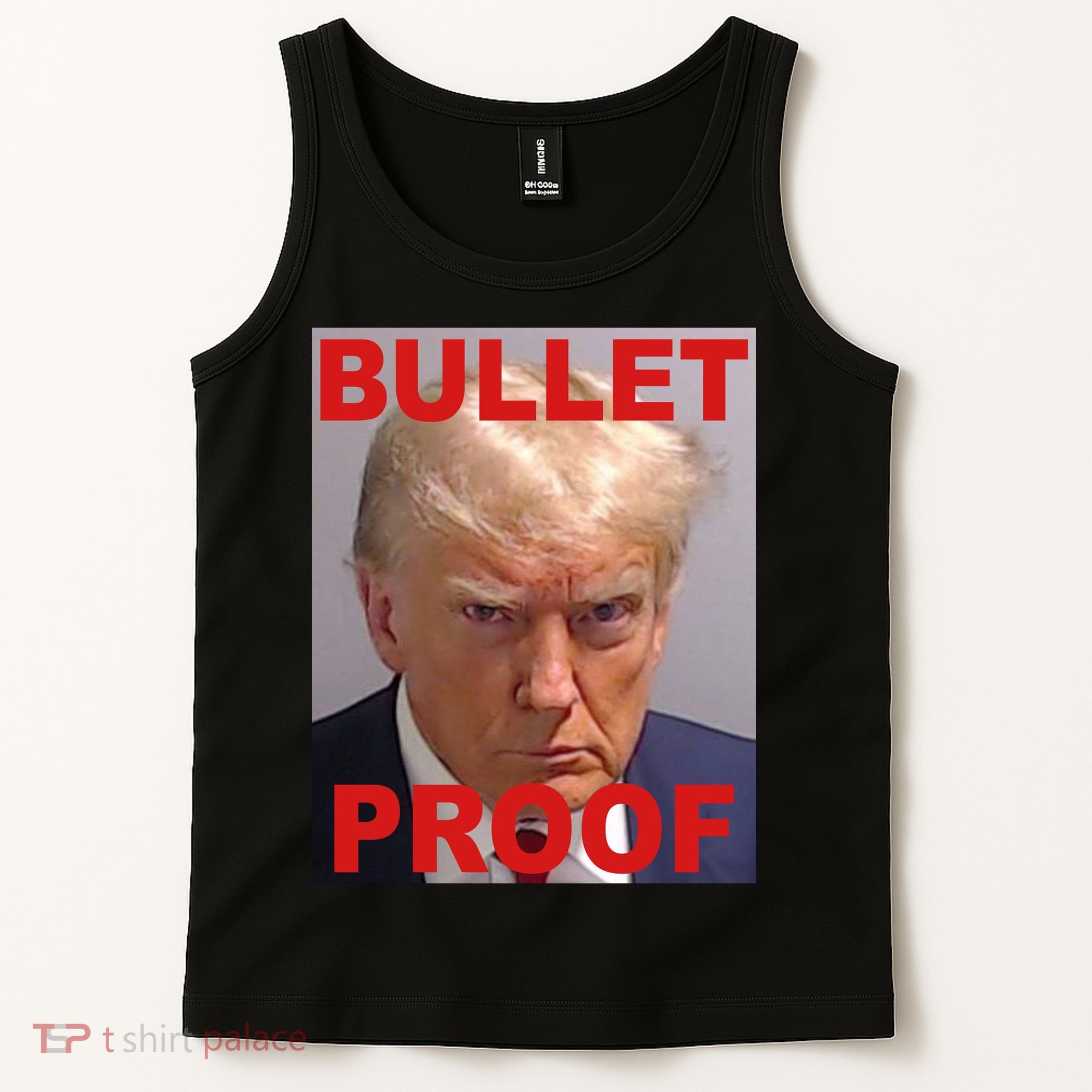 Bullet Proof Donald Trump 2024 Election Strong Tank Top