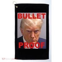 Bullet Proof Donald Trump 2024 Election Strong Golf Towel thumb 0
