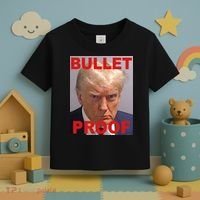 Bullet Proof Donald Trump 2024 Election Strong Toddler T-Shirt thumb 3