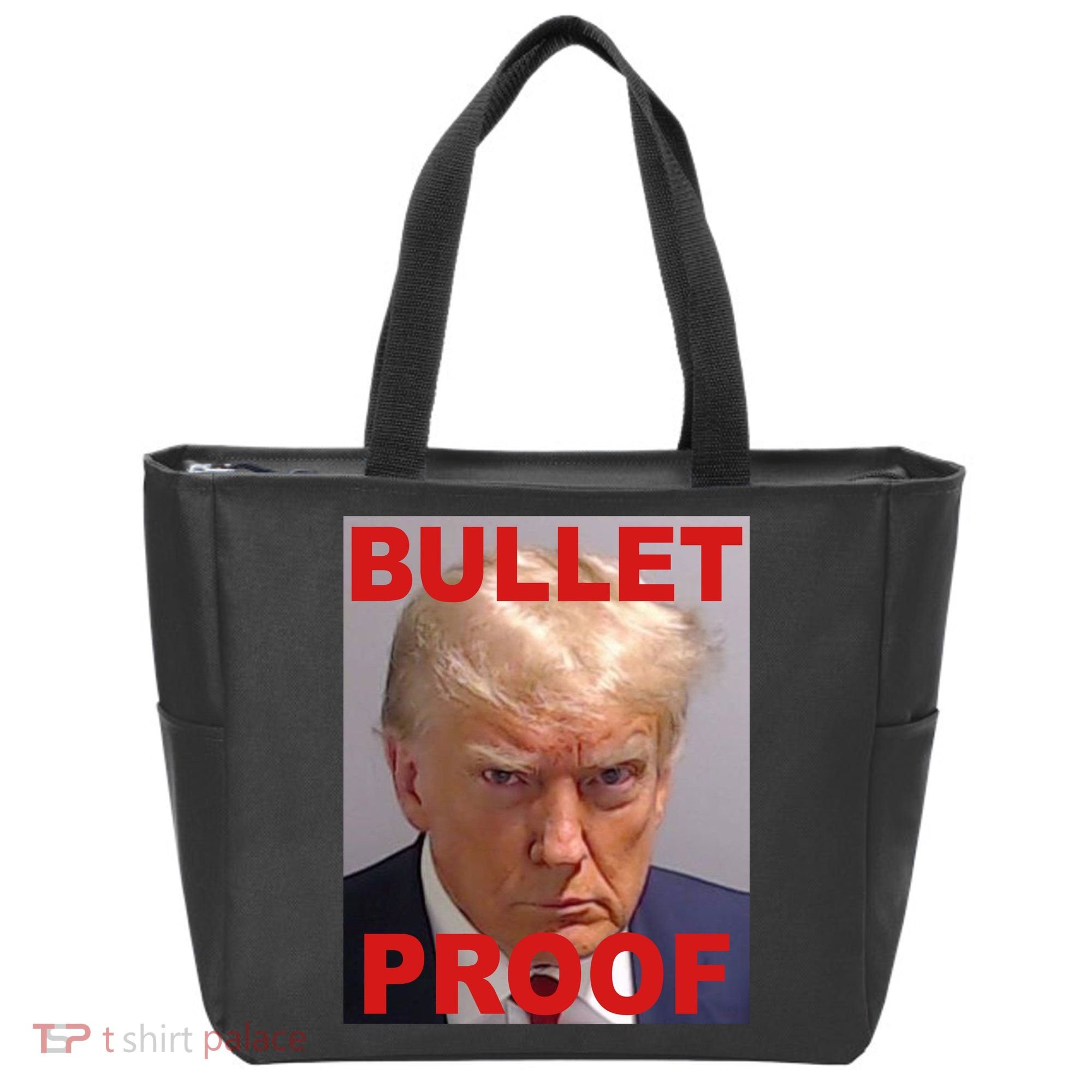 Bullet Proof Donald Trump 2024 Election Strong Tote Bag