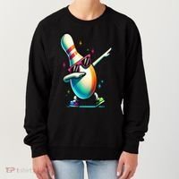 Bowling Pin Dabbing Sunglasses Bowler Player Women's Sweatshirt thumb 0