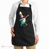 Bowling Pin Dabbing Sunglasses Bowler Player Apron thumb 2
