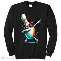 Bowling Pin Dabbing Sunglasses Bowler Player Sweatshirt thumb 0