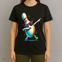 Bowling Pin Dabbing Sunglasses Bowler Player T-Shirt thumb 4