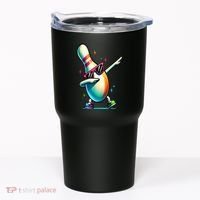 Bowling Pin Dabbing Sunglasses Bowler Player Tumbler thumb 0