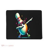 Bowling Pin Dabbing Sunglasses Bowler Player Mousepad thumb 0