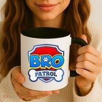 Bro Patrol Dog Funny Gift Birthday Party Coffee Mug thumb 3