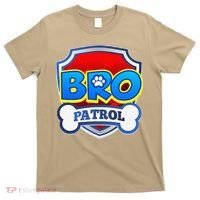 Bro Patrol Dog Funny Gift Birthday Party T-Shirt thumb 0