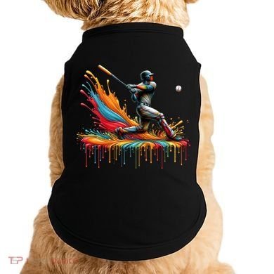 Baseball Player Drip Baseball Baseball Lover Cute Gift Doggie Tank