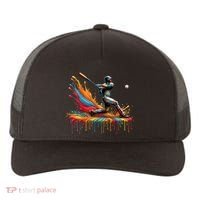 Baseball Player Drip Baseball Baseball Lover Cute Gift Yupoong Adult 5-Panel Trucker Hat thumb 0