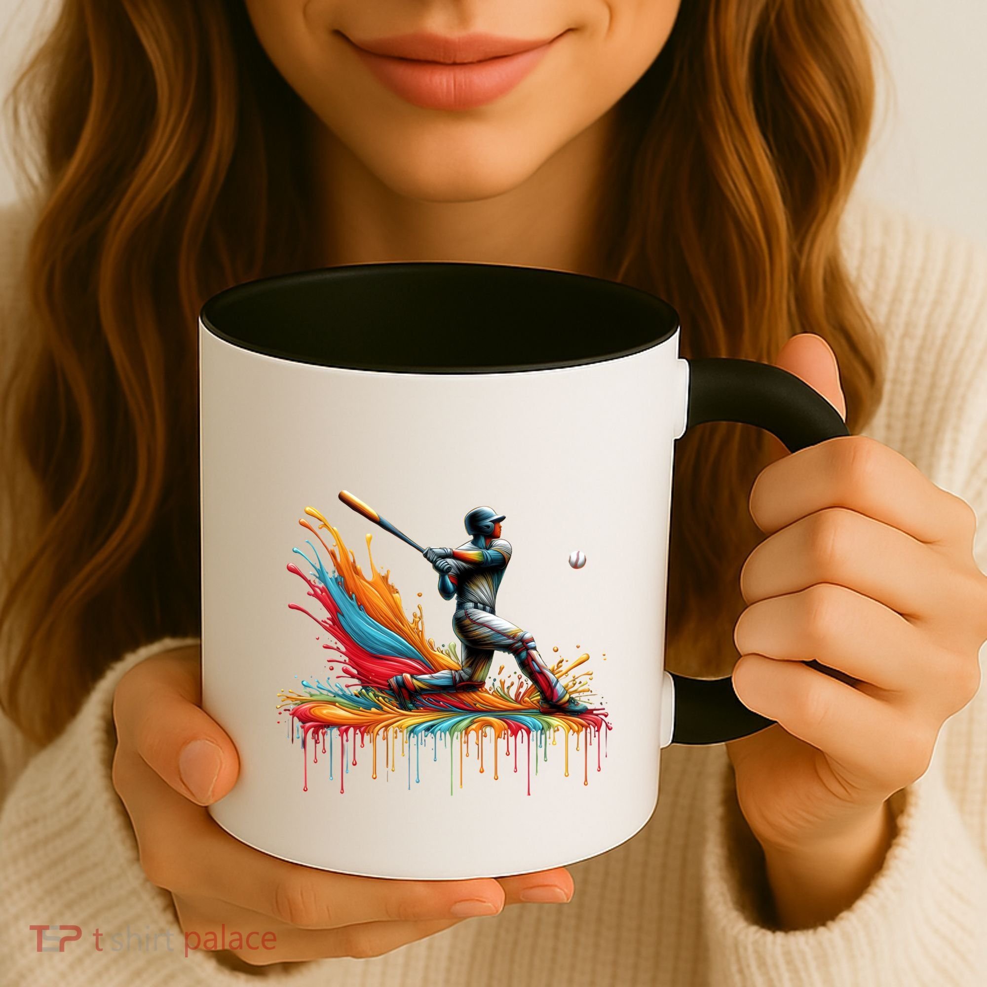 Baseball Player Drip Baseball Baseball Lover Cute Gift Coffee Mug