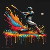 Baseball Player Drip Baseball Baseball Lover Cute Gift Women's Hoodie thumb 2