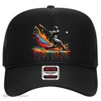Baseball Player Drip Baseball Baseball Lover Cute Gift Hat thumb 0