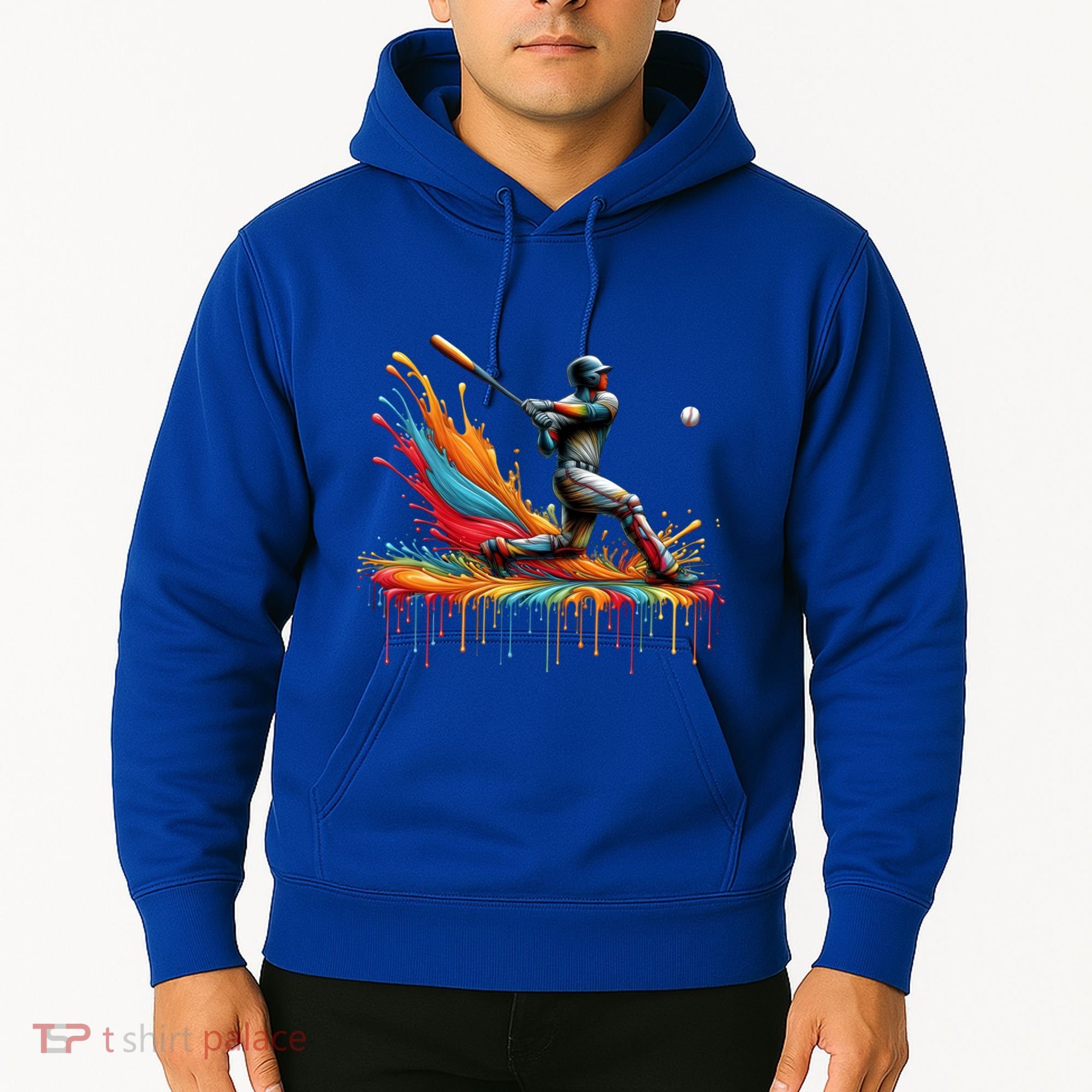 Baseball Player Drip Baseball Baseball Lover Cute Gift Hoodie