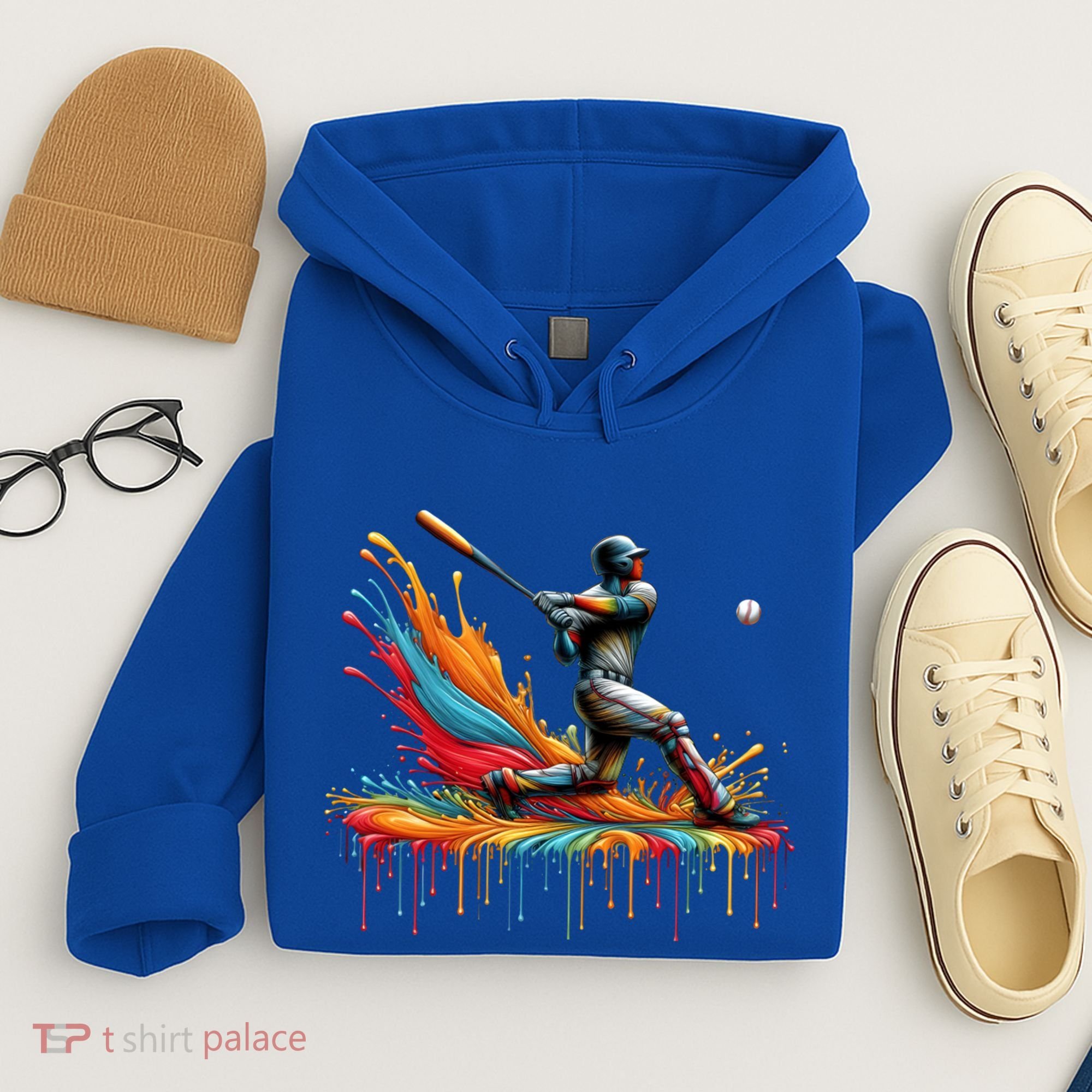 Baseball Player Drip Baseball Baseball Lover Cute Gift Hoodie
