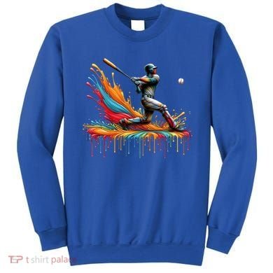 Baseball Player Drip Baseball Baseball Lover Cute Gift Sweatshirt