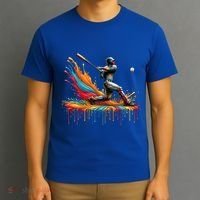 Baseball Player Drip Baseball Baseball Lover Cute Gift T-Shirt thumb 3