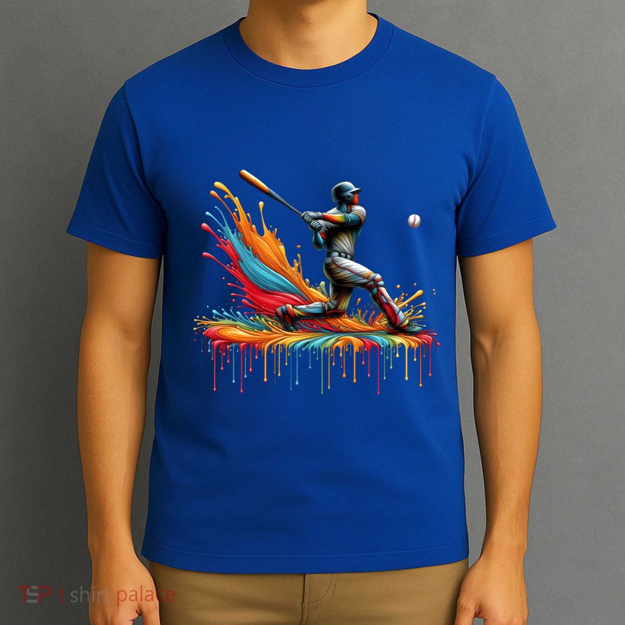 Baseball Player Drip Baseball Baseball Lover Cute Gift T-Shirt